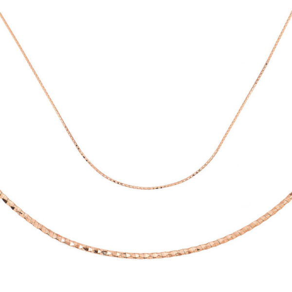 Gümüş Omega Choker Zincir