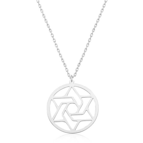 Gümüş Çember Bayan Kolye