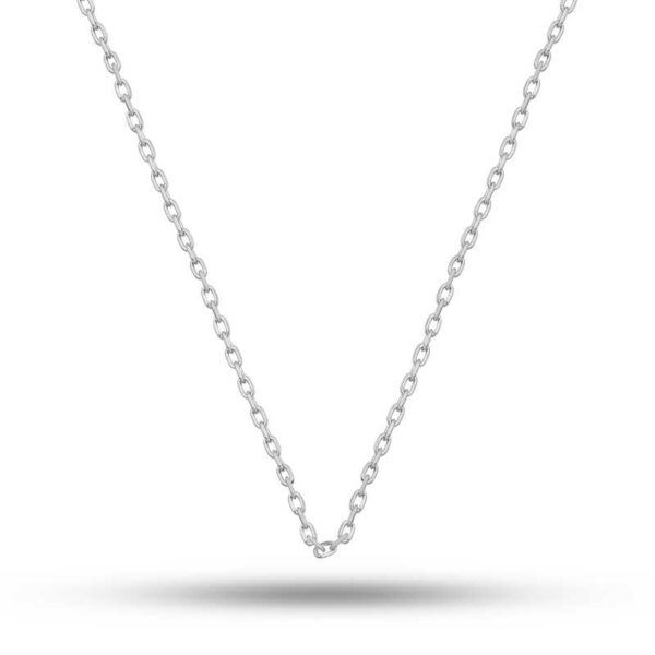 Gümüş 0.40 Mikron 45 Cm Forse Zincir